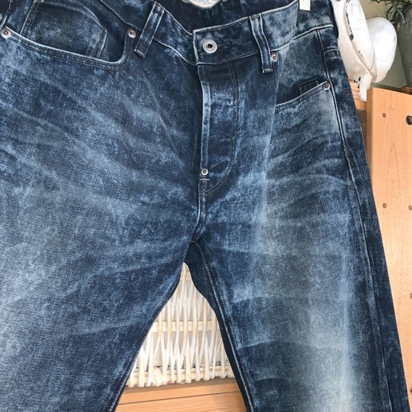 G-STAR RAW Attacc Straight Jeans Dark Aged Denim - Picture 7 of 14